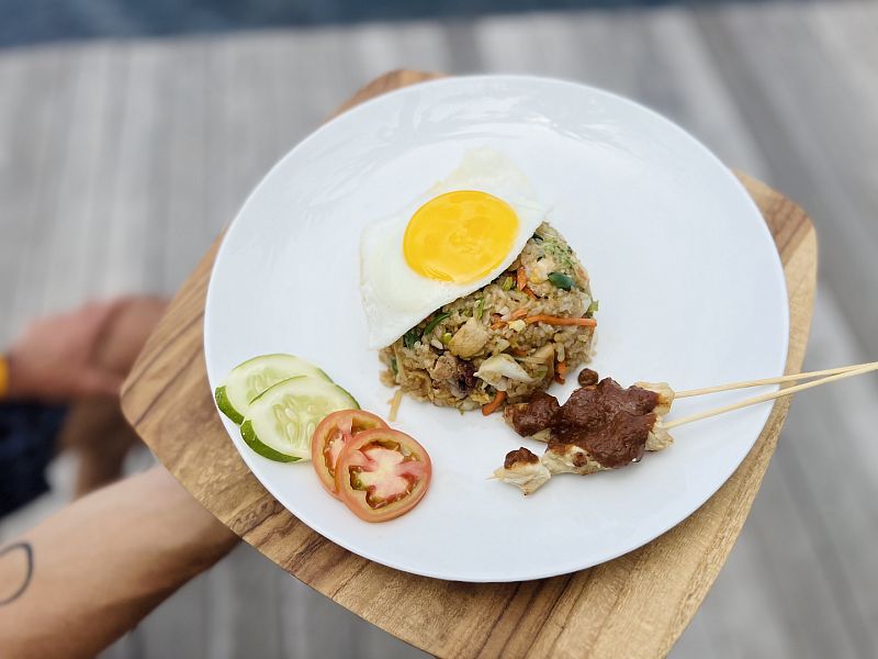 Nasi Goreng chicken